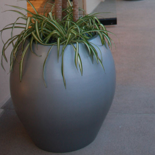Pot de jardin en céramique - AQUARIAN  - Tournesol SITEWORKS - en béton / en fibre de verre / en ccv