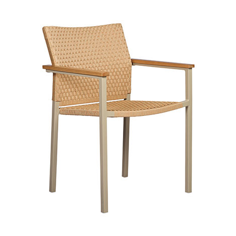 Chaise de jardin contemporaine - JAVA - Tidelli - d'extérieur / en fibres synthétiques / en corde