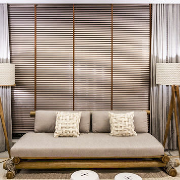 Canapé contemporain - Trancoso - Tidelli - d'extérieur / en tissu / couleur personnalisable
