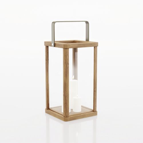 Lanterne contemporaine - Club  - Tidelli - en aluminium / en eucalyptus / autres formes