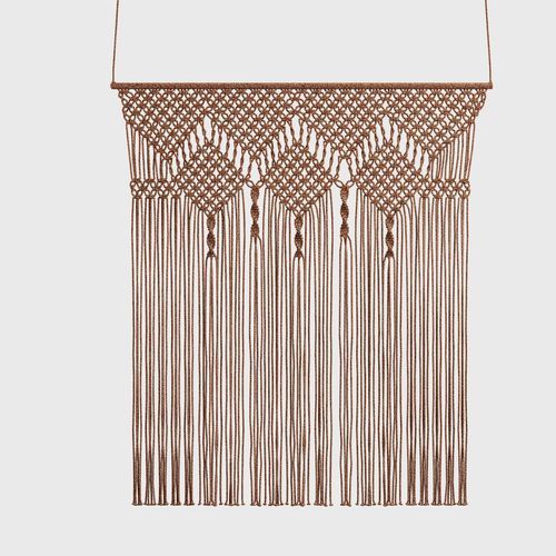 Rideau à motif - Macrame - Tidelli - aluminium / en corde