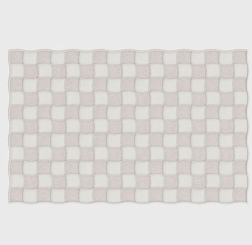 Tapis contemporain - Vimare  - Tidelli - à carreaux / en tissu / en corde