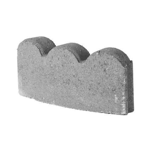 Bordure de jardin - 12IN CURVED SCALLOP - PAVESTONE - en béton / en pierre / courbée