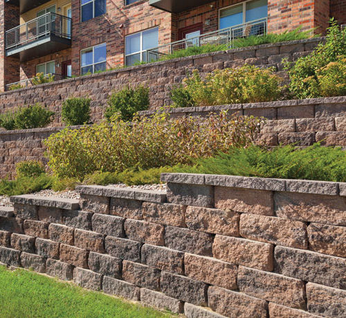 Bloc de béton creux - BROADSTONE® - PAVESTONE - pour mur de soutènement / aspect pierre