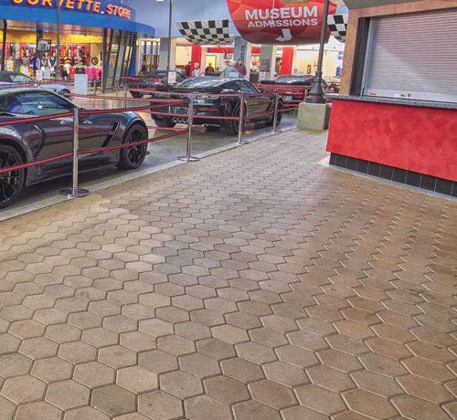 Pavé en béton - HEXAGON - PAVESTONE - d'extérieur / piéton / pour espace public
