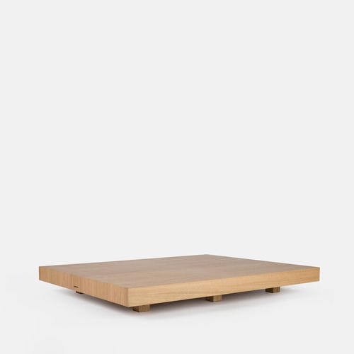 Table basse contemporaine - ZEUS - PORVENTURA - en chêne / en noyer américain / avec piètement en bois