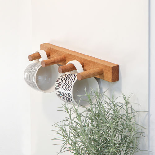 Support mural pour ustensiles de cuisine - W • basic - 3S design - en bois