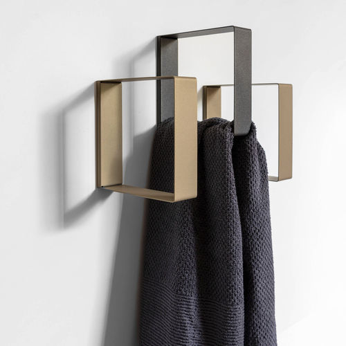 Porte-serviettes en anneau - basic - 3S design - mural / en tôle d'acier / en acier à revêtement par poudre