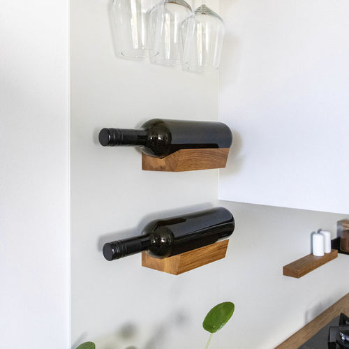 Porte-bouteille mural - W • oblique - 3S design