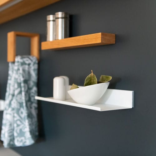 Étagère murale - C30 • basic - 3S design - minimaliste / en acier à revêtement par poudre / pour bureau