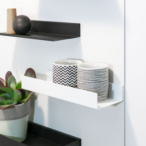 Étagère murale - U30 • basic - 3S design - minimaliste / en acier à revêtement par poudre / pour bureau