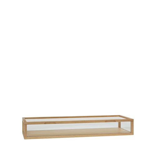 Vitrine contemporaine - View - Hübsch A/S - sur plan / en verre / en chêne
