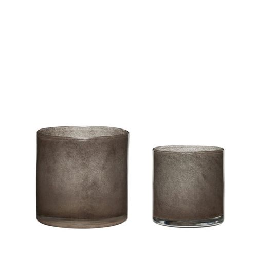 Bougeoir en verre soufflé - Akin - Hübsch A/S