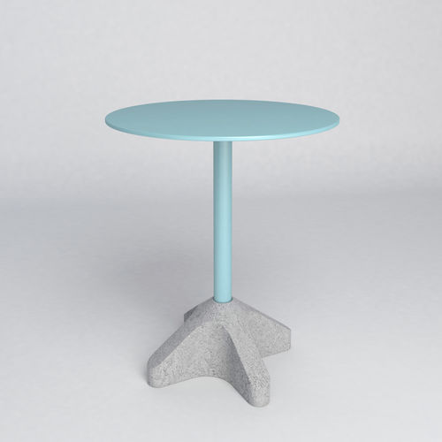 Pied de table en béton - ABET - Mebella Beata Kotowska - contemporain / pour table mange-debout / pour table basse