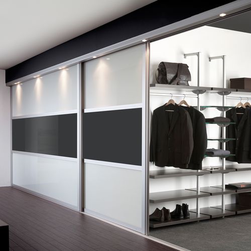 Dressing contemporain - SPLIT - Noteborn BV - en aluminium / à portes coulissantes