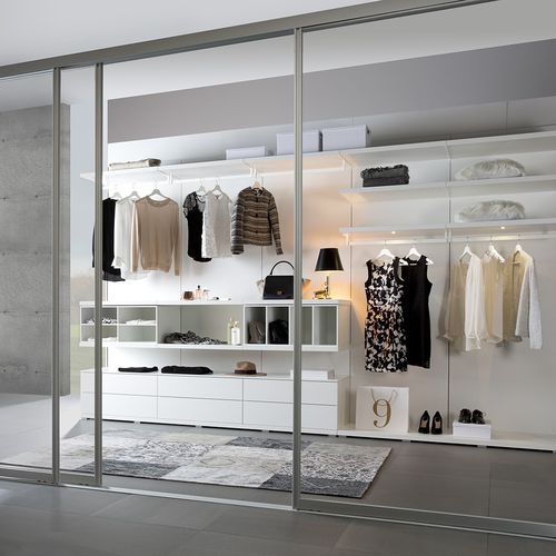 Dressing contemporain - FLEX - Noteborn BV - en bois laqué / en aluminium
