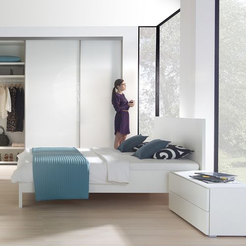 Lit double - VILA - Noteborn BV - simple / contemporain / avec tête de lit