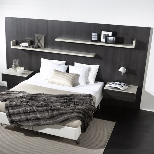 Tête de lit pour lit double - Noteborn BV - contemporaine / en bois