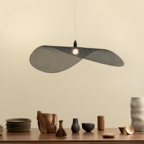 Suspension - Grid  - Studio H&K B.V. - en fibre naturelle / contemporaine / d'intérieur