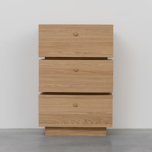Meuble à tiroirs contemporain - Studio H&K B.V. - en bois / incolore