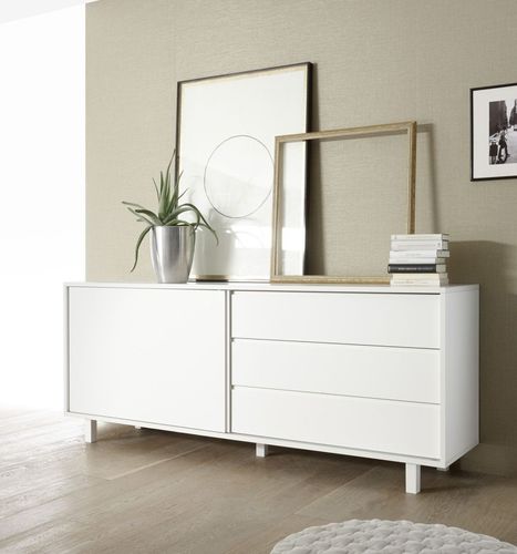 Buffet contemporain - ALADIN - LC spa - en méthacrylate / blanc