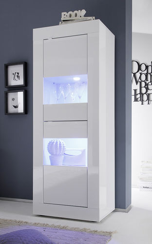 Vaisselier contemporain - BASIC - LC spa - en chêne / en verre