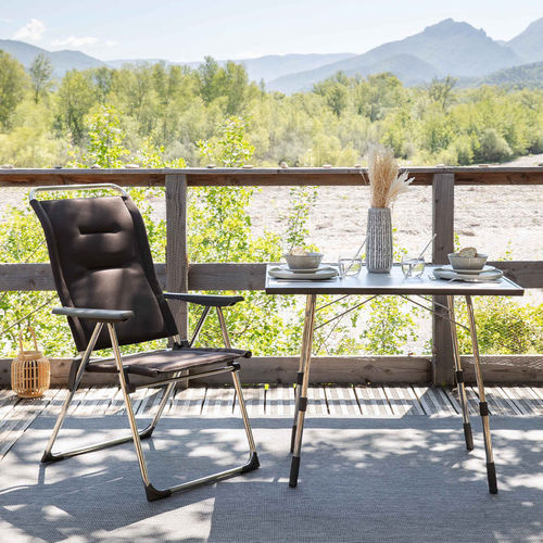 Chaise contemporaine - Alu Cham Air Comfort® - Lafuma Mobilier - d'intérieur / pour camping / de jardin