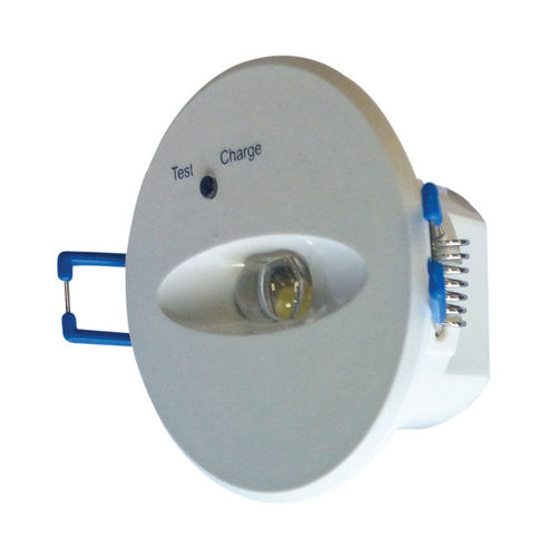 Éclairage de secours encastré - VANGUARD II  - RICOMAN - rond / à LED / en polycarbonate