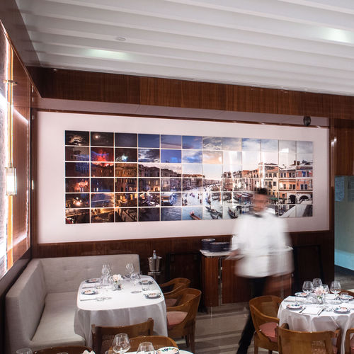 Tableau décoratif paysage - RIVUS ALTUS - XL78 VARIATIONS | VENICE, PHOTO MOSAIC ART - San Polo Art Gallery | Contemporary Art & Design i - professionnel