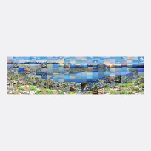 Impression photographique - CRONORAMA | LAGO MAGGIORE 07 | VARIATION XS240#02  - San Polo Art Gallery | Contemporary Art & Design i - grand format / paysage / pour galerie d'art
