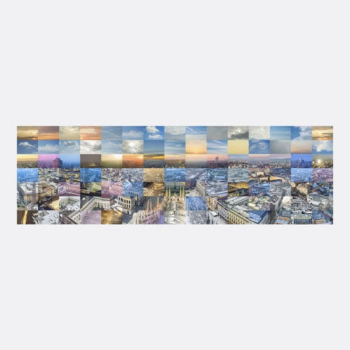 Impression photographique - CRONORAMA | Milano 03 | Variation XS105#03  - San Polo Art Gallery | Contemporary Art & Design i - grand format / paysage / pour galerie d'art