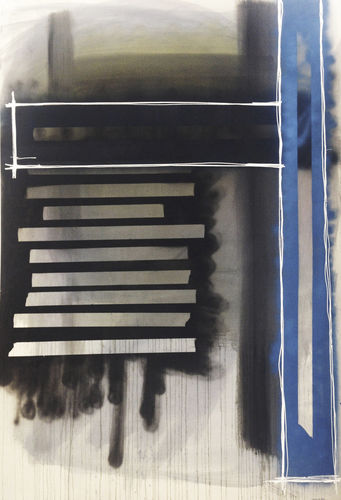 Tableau décoratif acrylique - Overlines 2 RIGONI SERIES - San Polo Art Gallery | Contemporary Art & Design i - mixte / sur toile / abstrait