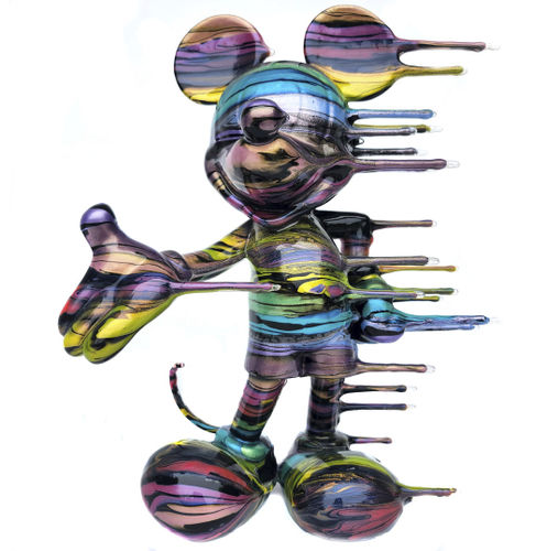 Sculpture en résine - Blown Away Mickey - San Polo Art Gallery | Contemporary Art & Design i - en acrylique / d'extérieur / fait main