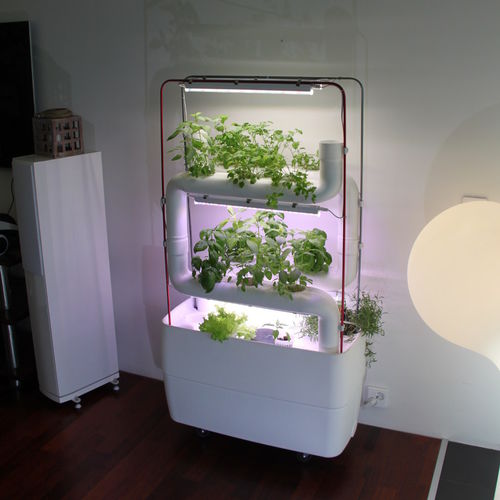 Kit pour mur végétal avec arrosage intégré - VERTICAL 2+2 PLANTSTEPS - Supragarden