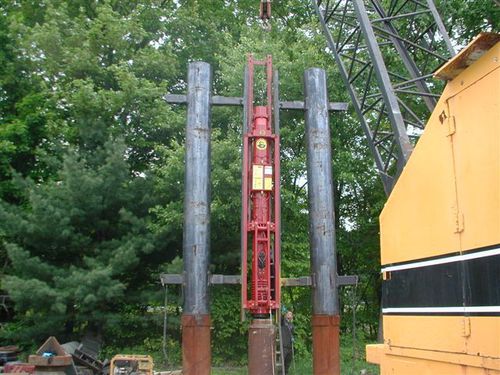 Marteau de battage diesel - MODEL D8-42  - American Piledriving Equipment Inc.