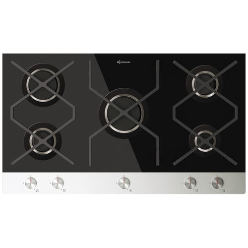 Table de cuisson à gaz - KT9000BX1 - Klugmann Hausgeraete GmbH - 5 foyers / encastrable / avec manettes