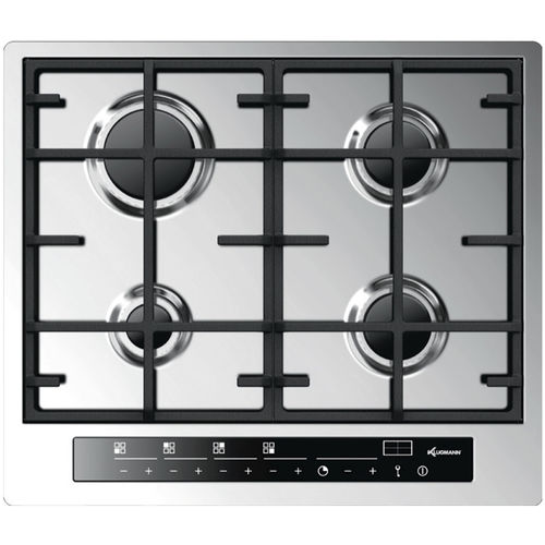 Table de cuisson à gaz - KT604TCX - Klugmann Hausgeraete GmbH - 4 foyers / encastrable / avec manettes