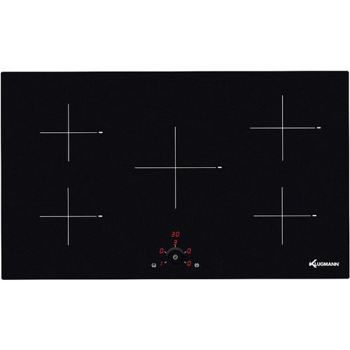 Table de cuisson à induction - KI901 - Klugmann Hausgeraete GmbH - 5 foyers / encastrable / avec commandes tactiles