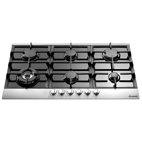 Table de cuisson à gaz - KT906GLX - Klugmann Hausgeraete GmbH - 6 foyers / encastrable / avec manettes