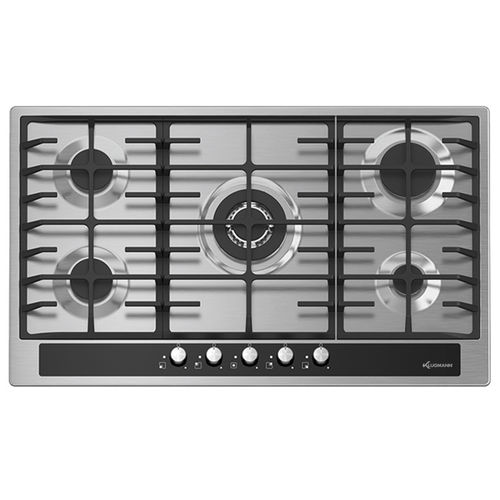 Table de cuisson à gaz - KT905X - Klugmann Hausgeraete GmbH - 5 foyers / encastrable / avec manettes