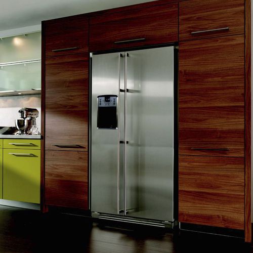 Réfrigérateur congélateur américain - KAF643WDI - Klugmann Hausgeraete GmbH - résidentiel / encastrable / côte-a-côte