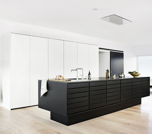 Cuisine contemporaine - FORM 1  - MULTIFORM - en placage de bois / en bois massif / en Fenix NTM®