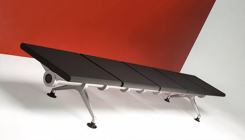 Banc contemporain - MASTER SOFT - IMAT MOBILIARIO Y DISEÑO S.A. - en métal / en acier / aluminium
