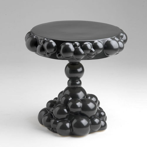 Table d'appoint design original - VENUS - Monolite Ipergres - en céramique / en grès / avec piètement en métal