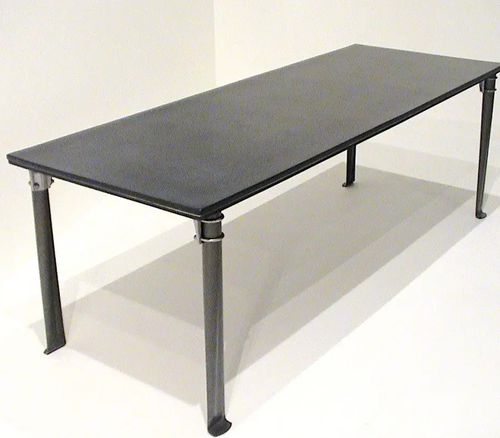 Table contemporaine - DRIADE LEGATO - Monolite Ipergres - en céramique / avec piètement en métal / rectangulaire