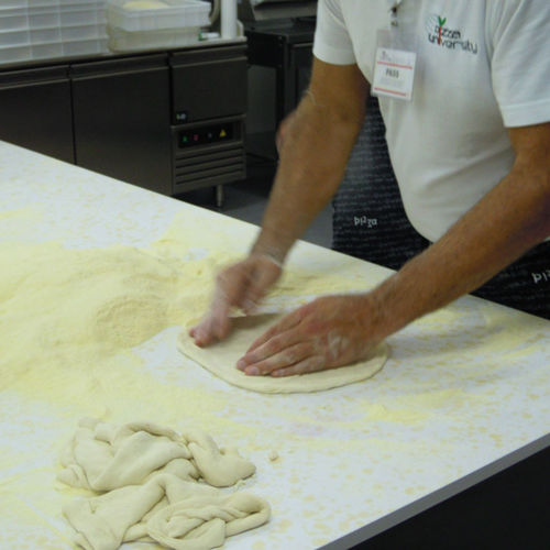 Plan de travail stratifié - Monolite Ipergres - de cuisine / blanc / poli
