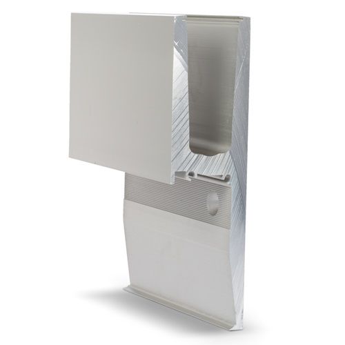 Profilé en aluminium anodisé - TL-3031 - OnLevel - en U / pour garde-corps / préfabriqué