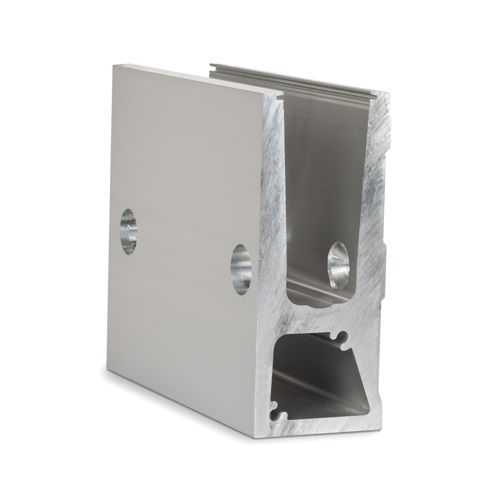 Profilé en aluminium anodisé - TL-6031  - OnLevel - en U / pour garde-corps / préfabriqué