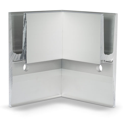 Profilé en aluminium anodisé - 10.3031.300.11 - OnLevel - d'angle / pour garde-corps / préfabriqué