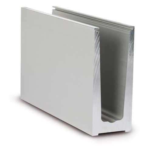 Profilé en aluminium anodisé - 10.6010.002.11 - OnLevel - en U / pour garde-corps / pour agencement intérieur